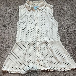 Polka dot blouse